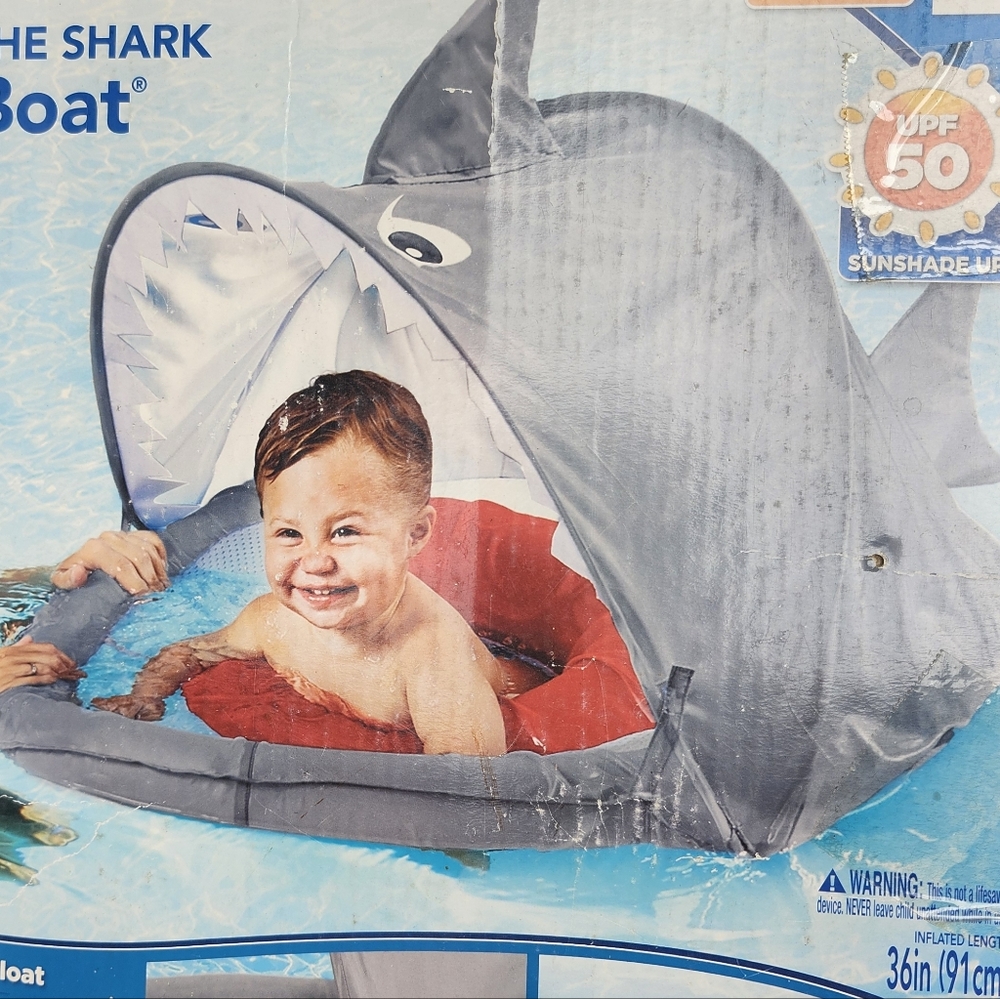 SwimSchool Sparky the Shark Baby Boat